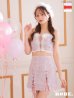 画像4: 【即日発送】XSサイズあり【Anier ROBE./アニエルローブ】【ROBE de FLEURS/ローブドフルール】ツイード/ ツーピース/ 2ピース/ セットアップ/ サンタ/ クリスマス/ ミニドレス/ キャバドレス[帽子付き・胸元のファー取り外し可能][OF2]