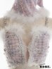 画像10: 【即日発送】XSサイズあり【Anier ROBE./アニエルローブ】【ROBE de FLEURS/ローブドフルール】ツイード/ ツーピース/ 2ピース/ セットアップ/ サンタ/ クリスマス/ ミニドレス/ キャバドレス[帽子付き・胸元のファー取り外し可能][OF2]