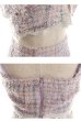 画像14: 【即日発送】XSサイズあり【Anier ROBE./アニエルローブ】【ROBE de FLEURS/ローブドフルール】ツイード/ ツーピース/ 2ピース/ セットアップ/ サンタ/ クリスマス/ ミニドレス/ キャバドレス[帽子付き・胸元のファー取り外し可能][OF2]