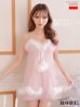 画像7: XSサイズあり【Anier ROBE./アニエルローブ】【ROBE de FLEURS/ローブドフルール】ランジェリー/ フェアリーチュール/ Aライン/ サンタ/ クリスマス/ ミニドレス/ キャバドレス[帽子付き・胸元のファー取り外し可能][OF2]