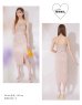 画像20: 【Anier ROBE./アニエルローブ】【ROBE de FLEURS/ローブドフルール】フラワーレース/ チェーン/ キャミソール/ ビジュー/ ミディアム丈/ セットアップ/ 2ピース/ ミディアムドレス/ キャバドレス[OF2]