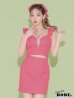 画像7: XSサイズあり【Anier ROBE./アニエルローブ】【ROBE de FLEURS/ローブドフルール】bust cut frill setup dress/ セットアップ/ 2ピース/ ノースリーブ/ シアー/ ミニドレス/ キャバドレス[OF2]