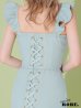 画像9: XSサイズあり【Anier ROBE./アニエルローブ】【ROBE de FLEURS/ローブドフルール】bust cut frill setup dress/ セットアップ/ 2ピース/ ノースリーブ/ シアー/ ミニドレス/ キャバドレス[OF2]