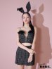 画像17: XSサイズあり【Anier ROBE./アニエルローブ】【ROBE de FLEURS/ローブドフルール】Tweed heart studded bunny setup mini dress/ セットアップ/ 2ピース/ キャミソール/ ハートスタッズ/ プリーツスカート/ ミニドレス/ キャバドレス[OF2]