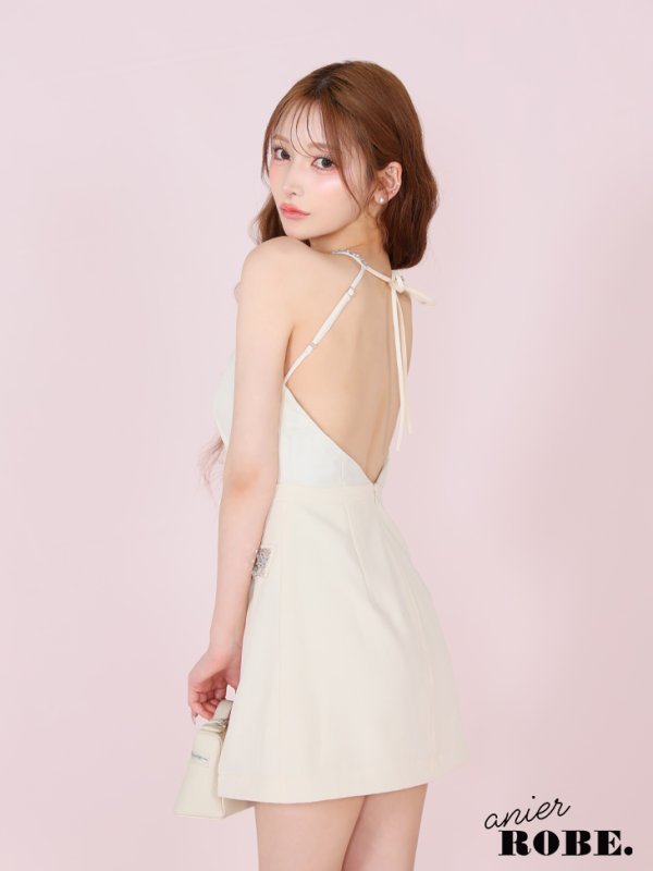 アイボリー モデル：まみ　身長：161cm　着用サイズ：Sサイズ