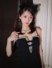 画像12: XSサイズあり【ANIER./アニエル】【ROBE de FLEURS/ローブドフルール】Sparkly ribbons voluminous fur cat ears halloween dress/ キャット/ コスプレ/ ミニドレス/ キャバドレス[OF02]