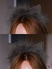 画像9: XSサイズあり【ANIER./アニエル】【ROBE de FLEURS/ローブドフルール】Sparkly ribbons voluminous fur cat ears halloween dress/ キャット/ コスプレ/ ミニドレス/ キャバドレス[OF02]