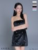 ブラック　モデル：まおちゃる　身長：158cm　着用サイズ：Sサイズ