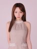 ベージュ　モデル：まみ　身長：161cm　着用サイズ：Sサイズ