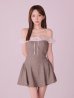 ブラウン　モデル：はな　身長：159cm　着用サイズ：Sサイズ