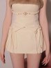 アイボリー　モデル：かりん　身長：165cm　着用サイズ：Sサイズ