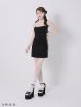 ブラック　モデル：ももか　身長：156cm　着用サイズ：Sサイズ