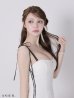 ホワイト　モデル：ももか　身長：156cm　着用サイズ：Sサイズ