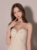 アイボリー　モデル：かりん　身長：165cm　着用サイズ：Sサイズ