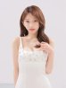 アイボリー　モデル：はな　身長：159cm　着用サイズ：Sサイズ