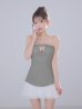グレー　モデル：はな　身長：159cm　着用サイズ：Sサイズ