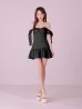 ブラック モデル：はな　身長：159cm　着用サイズ：Sサイズ