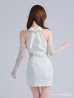 ホワイト モデル：ゆめ　身長：160cm　着用サイズ：Sサイズ