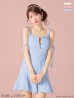 ブルー モデル：まりん　身長：164cm　着用サイズ：Sサイズ
