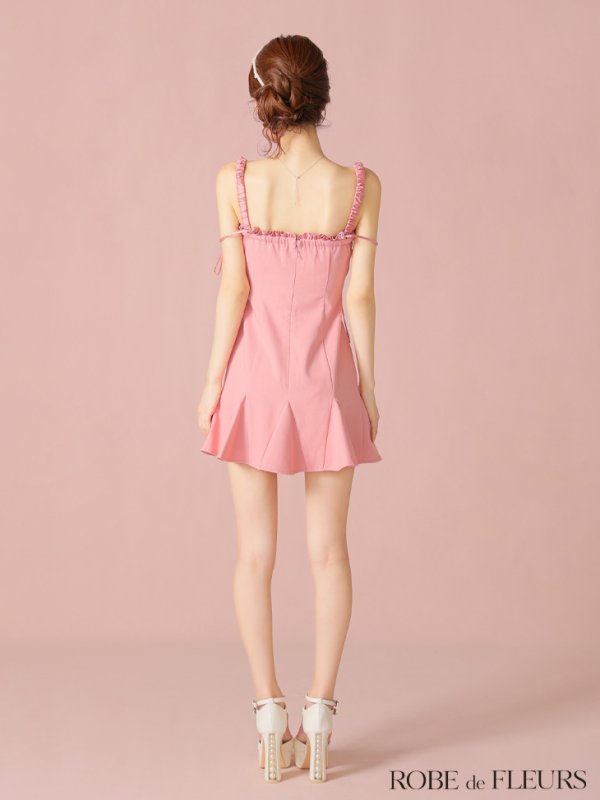 ピンク モデル:まりん 身長:164cm 着用サイズ:Sサイズ