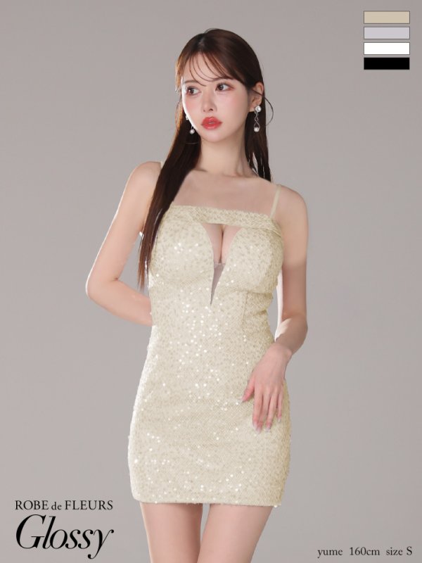バニラクリーム モデル：ゆめ　身長：160cm　着用サイズ：Sサイズ