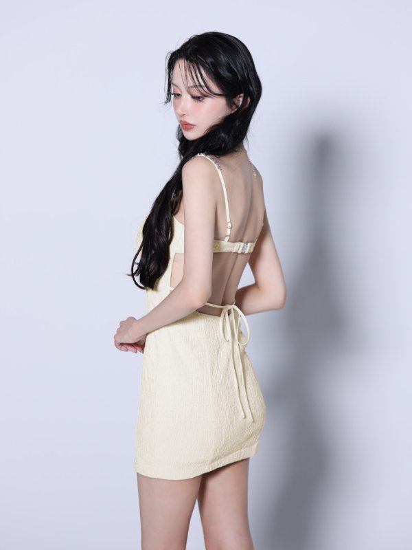 アイボリー モデル:まおちゃる 身長:158cm 着用サイズ:Sサイズ