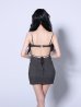 グレー モデル：まおちゃる　身長：158cm　着用サイズ：Sサイズ