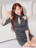 グレー モデル：らいか　身長：163cm　着用サイズ：Sサイズ