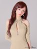 サンドベージュ モデル：らいか　身長：163cm　着用サイズ：Sサイズ