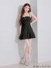 ブラック モデル：ももか　身長：156cm　着用サイズ：Sサイズ