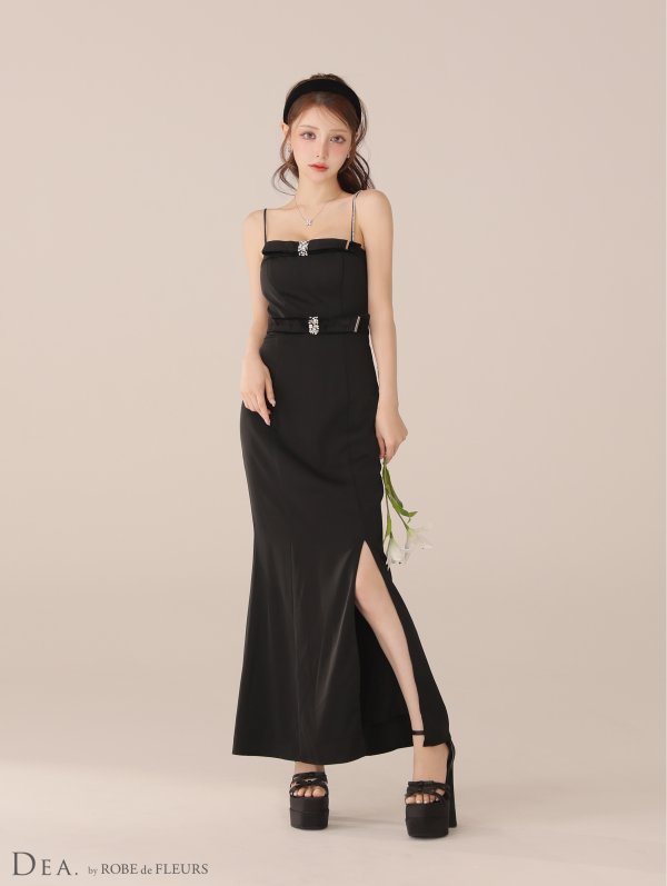 ブラック モデル:ももか 身長:156cm 着用サイズ:Sサイズ