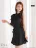 ブラック　モデル：ももか　身長：156cm　着用サイズ：Sサイズ