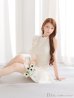 アイボリー　モデル：ももか　身長：156cm　着用サイズ：Sサイズ