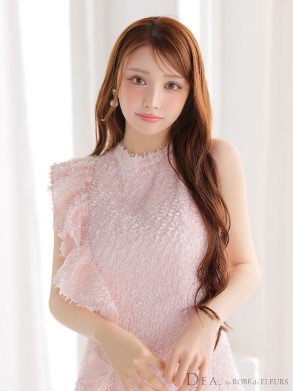 ピンク　モデル：ももか　身長：156cm　着用サイズ：Sサイズ