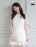アイボリー　モデル：羽澄まり　身長：166cm　着用サイズ：Sサイズ