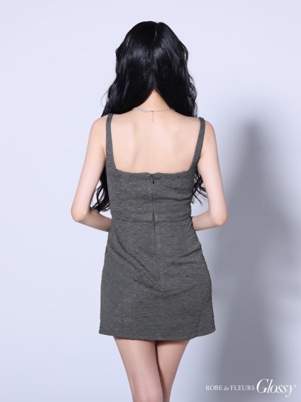 グレー モデル:まおちゃる 身長:158cm 着用サイズ:Sサイズ