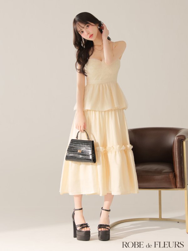 アイボリー モデル：ゆめ　身長：160cm　着用サイズ：Sサイズ