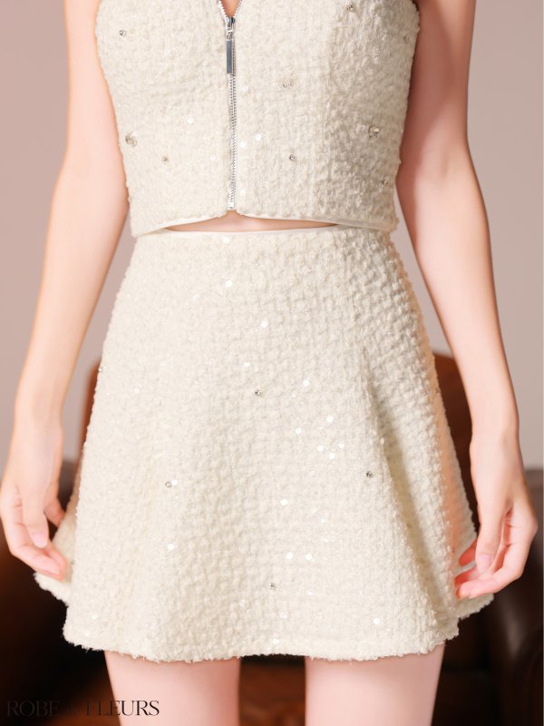 アイボリー モデル:まりん 身長:164cm 着用サイズ:Sサイズ