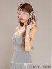 グレー　モデル：まりん　身長：164cm　着用サイズ：Sサイズ