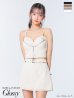 ホワイト モデル：まおちゃる　身長：158cm　着用サイズ：Sサイズ