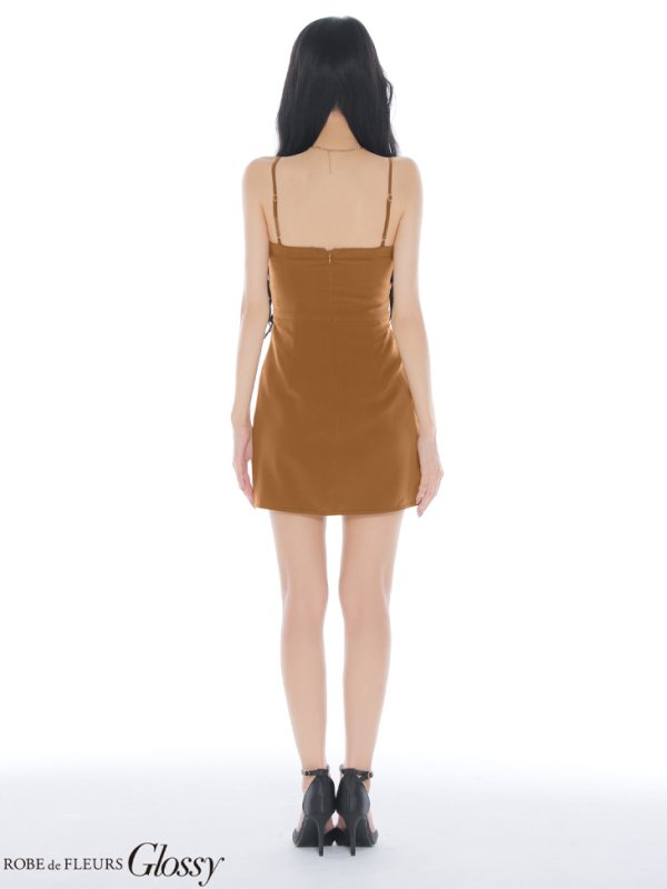 キャメル　モデル：まおちゃる　身長：158cm　着用サイズ：Sサイズ