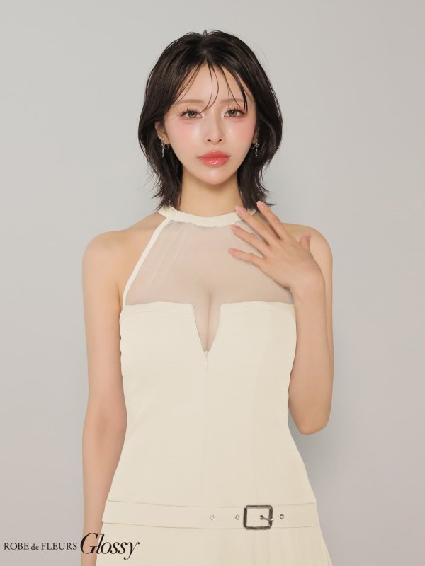 アイボリー　モデル：りの　身長：157cm　着用サイズ：Sサイズ