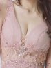ピンクベージュ モデル：真優川咲　身長：158cm　着用サイズ：Sサイズ