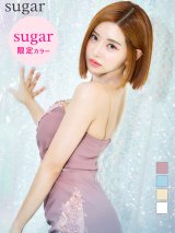 sugarオリジナルカラー・XSサイズあり【IRMA/イルマ】サイドシアー/ ビジュー/ ワンカラー/ フラワーレース/ タイト/ ミニドレス/ キャバドレス[OF2A]【一部予約商品/7月下旬発送予定】