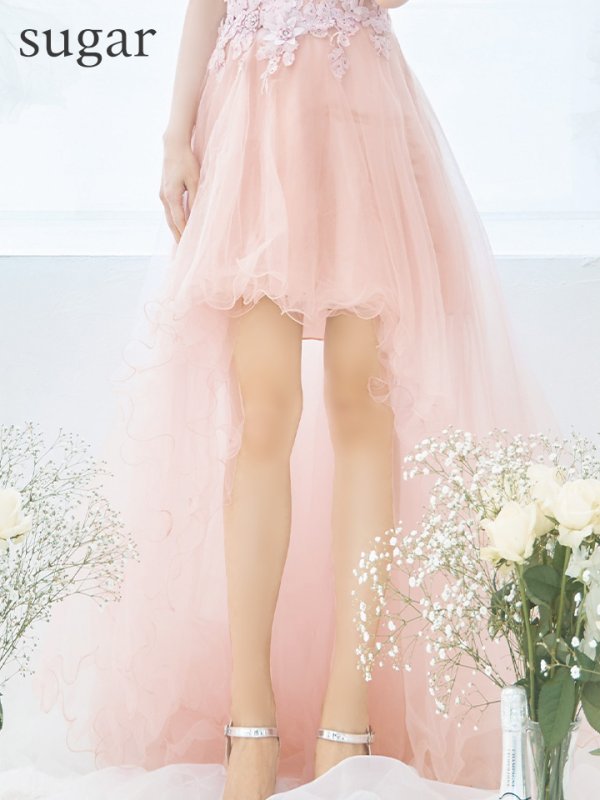 ピンクベージュ モデル:DJ SODA 身長:168cm 着用サイズ:Mサイズ