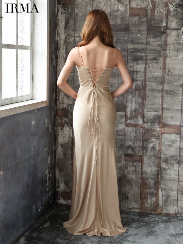 画像14: 【IRMA/イルマ】ビジュー/ 刺繍/ シアー/ 切替/ スリット/ ロングドレス/ キャバドレス long【OF02】【一部予約商品/12月下旬-1月上旬発送予定】