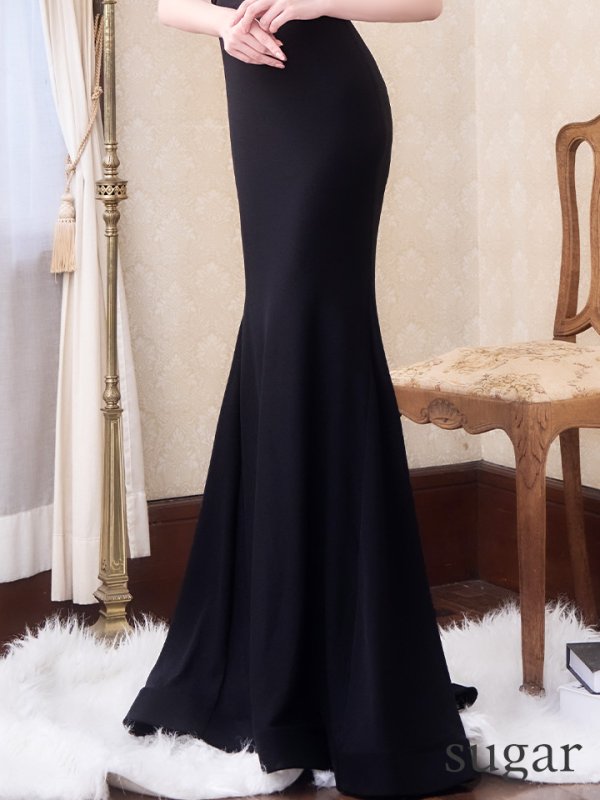 画像20: Lサイズあり【JEAN MACLEAN/ジャンマクレーン】マーメイド/ ラメニット/ ワンカラー/ ストレッチ/ オフショル/ ロングドレス/ キャバドレスlong【HC02】