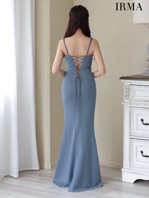 画像7: 【IRMA/イルマ】ビジュー/ ノースリーブ/ タイト/ スリット/ ロングドレス/ キャバドレス long【HC02】