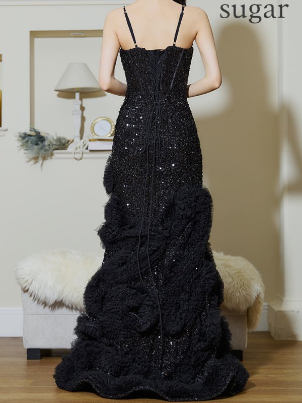 ブラック モデル:ゆりお 身長:165cm 着用サイズ:Mサイズ