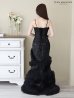 ブラック モデル：ゆめ　身長：160cm　着用サイズ：Mサイズ